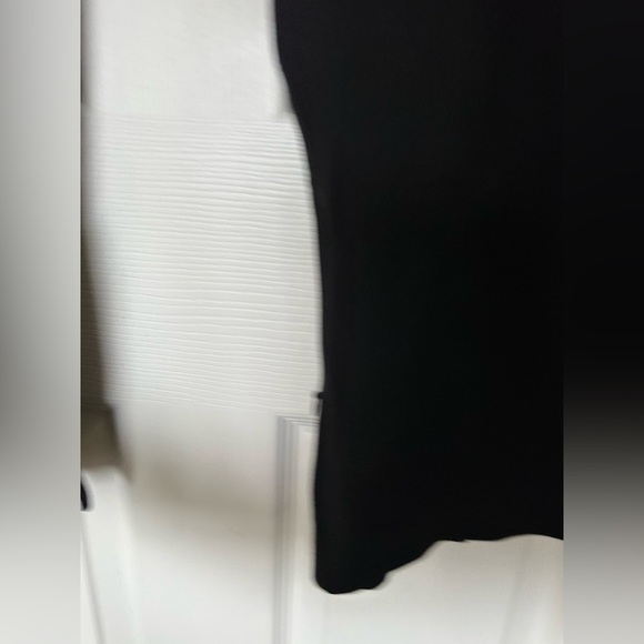 NWOT Good American Zipper Hem Ponte Pull On Flare Dress Work Pants Size 16W/18W - Picture 4 of 12